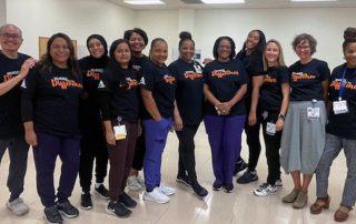 Nurses Smiling group shot