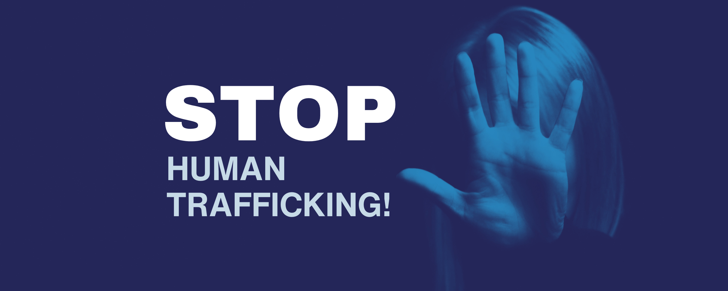 Stop Trafficking Banner