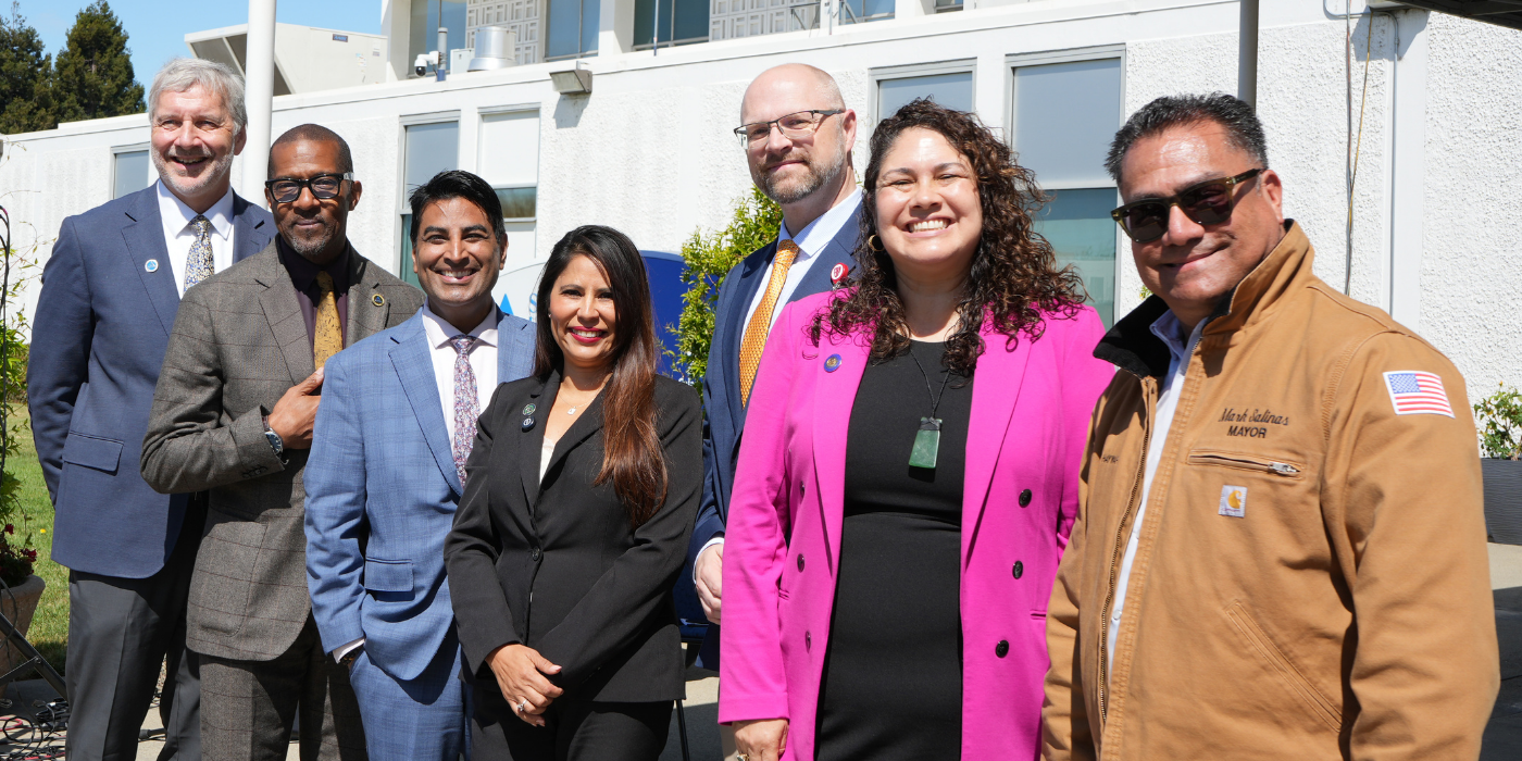 From Left to Right:Mark Fratzke, James Jackson, Richard Espinoza, Liz Ortega, Rick Schumer, Elisa Marquez, Mark Salina