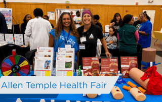 AHS Building Healthier Communities 2026 Allen Temple Health Fair